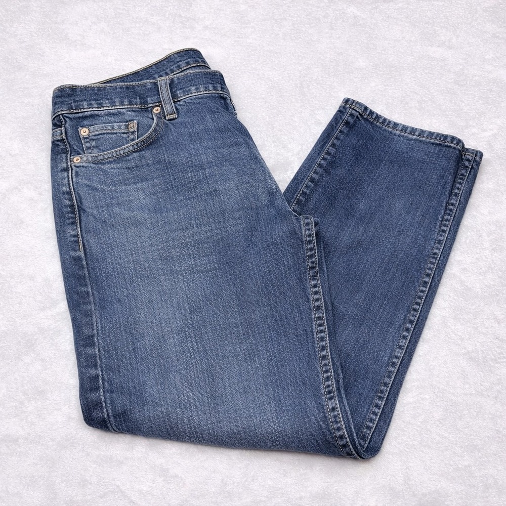 Levi's 514 Mens Jeans 34x30 Straight Fit Blue Denim Pants